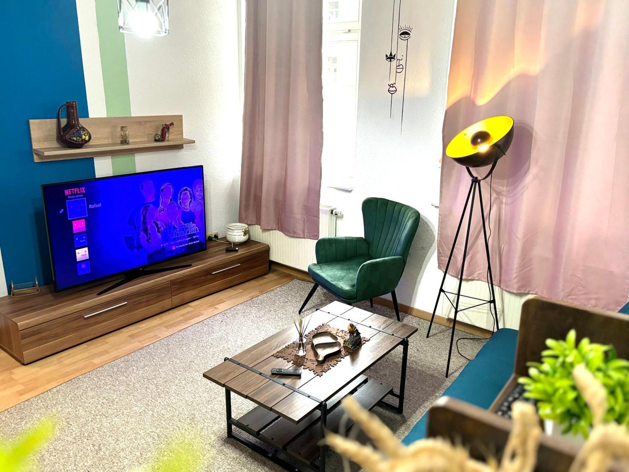 Piano Apartment Halle Center - Netflix - Free Wifi 2 Dış mekan fotoğraf